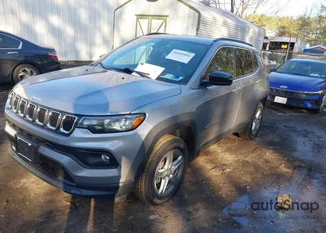 2024 Jeep Compass Latitude 4X4 from USA, damaged, VIN 3C4NJDBN1RT607043